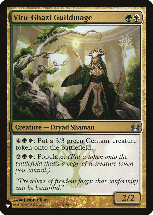 Vitu-Ghazi Guildmage (LIST-RTR-207) - uncommon