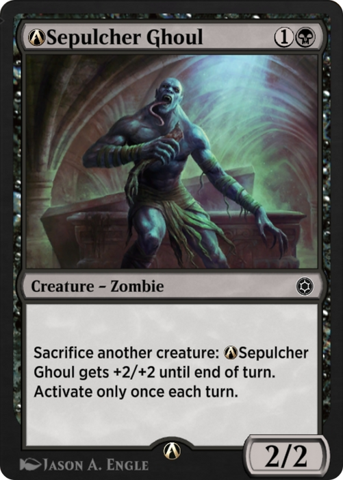 A-Sepulcher Ghoul (HBG-A-166) - common