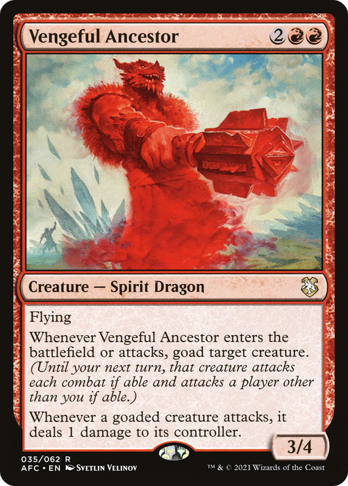 Vengeful Ancestor (AFC-035) - rare