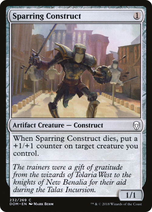 Sparring Construct (DOM-232) - common - Foil