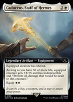Caduceus, Staff of Hermes (ACR-155) - rare: (Extended Art) - Foil