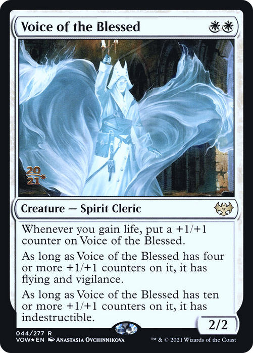 Voice of the Blessed (PRE-44S) - rare - Foil