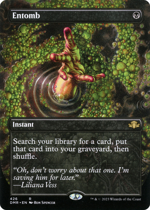 Entomb (DMR-426) - rare (Borderless) - Foil