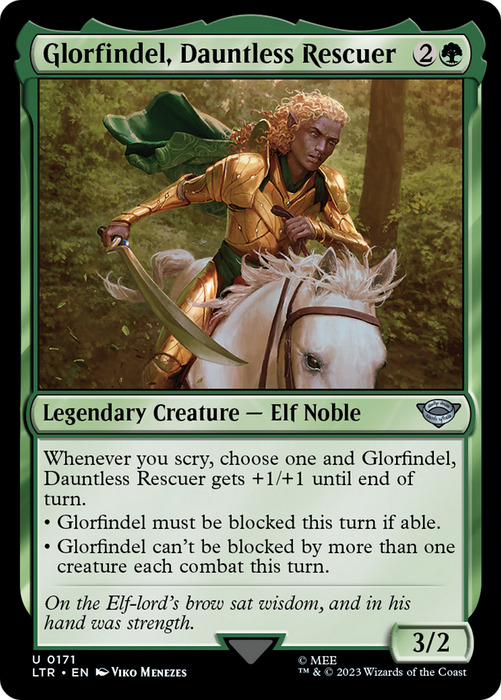 Glorfindel, Dauntless Rescuer (LTR-171) - uncommon - Foil