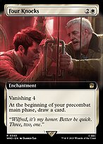 Four Knocks (WHO-340) - rare: (Extended Art)