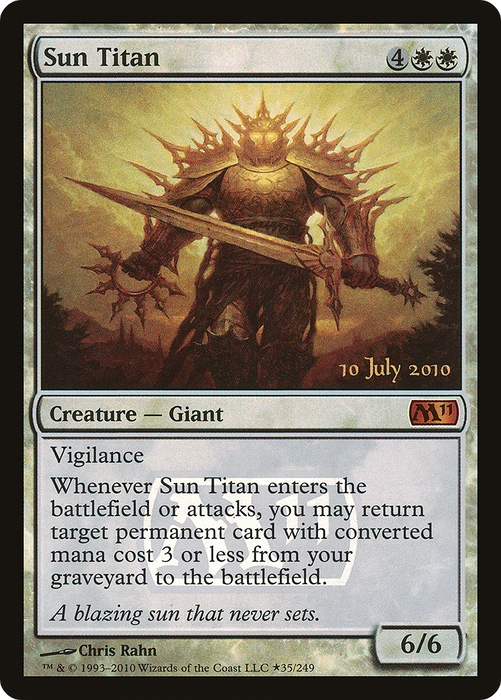 Sun Titan (PRE-35★) - mythic - Foil