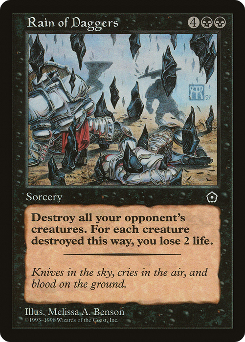 Rain of Daggers (P02-085) - rare