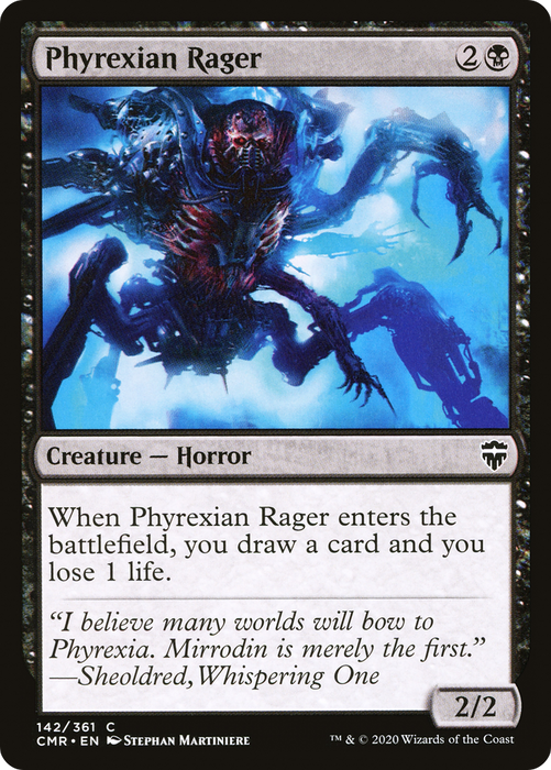 Phyrexian Rager (CMR-142) - common
