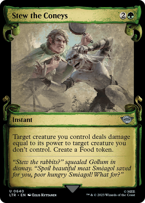 Stew the Coneys (LTR-640) - uncommon: (Showcase) - Foil