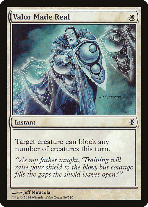 Valor Made Real (CNS-086) - common - Foil