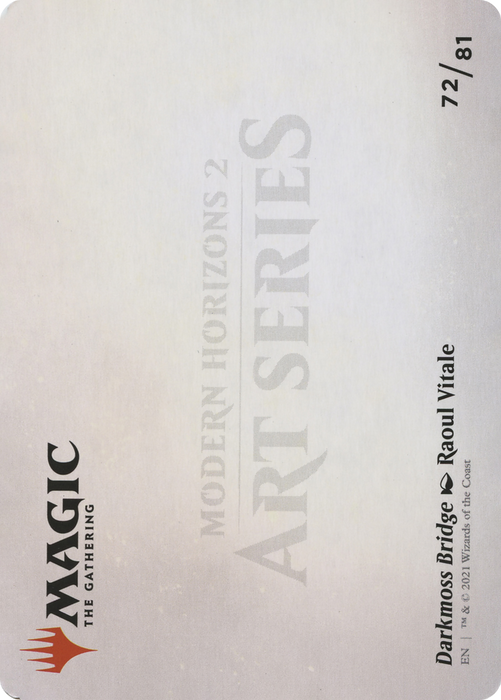 Darkmoss Bridge // Darkmoss Bridge (AMH2-072) - common (Borderless)