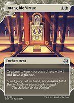 Intangible Virtue (WOT-006) - uncommon: (Showcase) (Borderless)