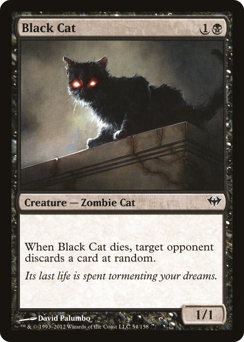 Black Cat (DKA-054) - common