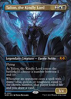 Talion, the Kindly Lord (WOE-301) - mythic (Borderless) - Foil