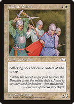 Ardent Militia (WTH-005) - common