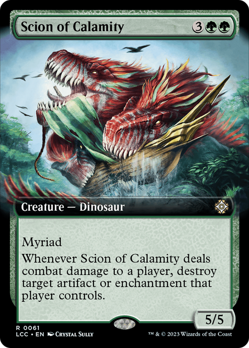 Scion of Calamity (LCC-061) - rare: (Extended Art)