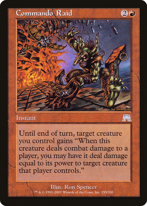 Commando Raid (ONS-195) - uncommon - Foil