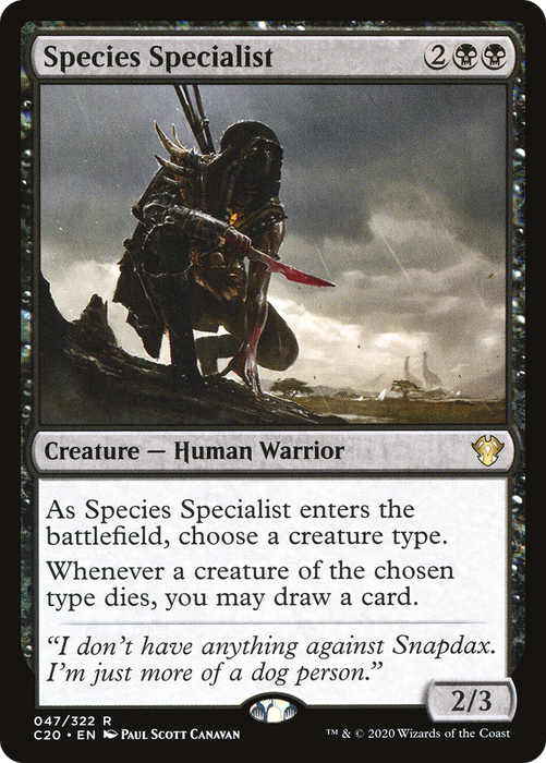 Species Specialist (C20-047) - rare