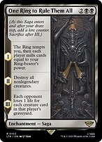 One Ring to Rule Them All (LTR-102) - rare - Foil