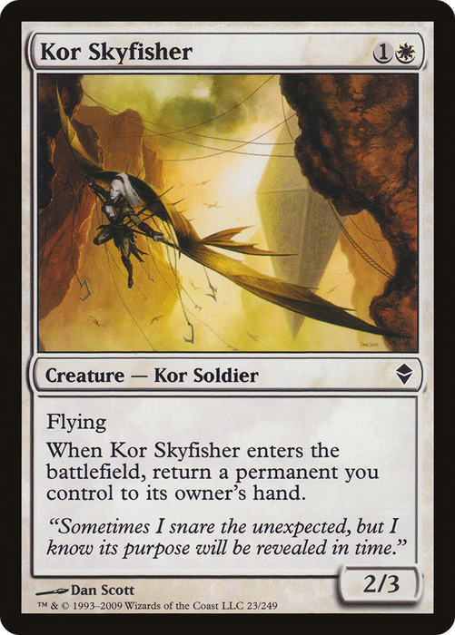 Kor Skyfisher (ZEN-023) - common - Foil