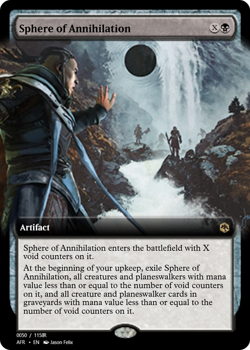 Sphere of Annihilation (PRM-92716) - rare - Foil