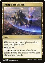 Interplanar Beacon (LIST-WAR-247) - uncommon