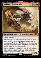Rakdos, the Muscle (OTJ-226) - mythic