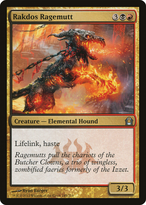 Rakdos Ragemutt (RTR-185) - uncommon