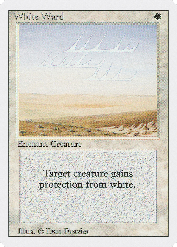 White Ward (3ED-045) - uncommon