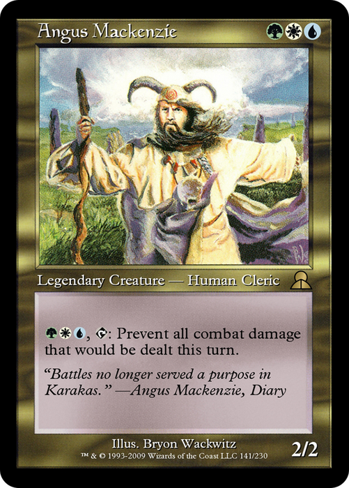 Angus Mackenzie (ME3-141) - rare - Foil