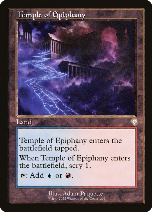 Temple of Epiphany (BRC-207) - rare