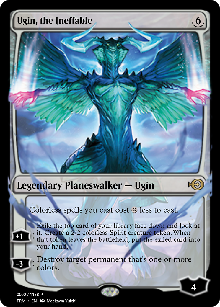 Ugin, the Ineffable (PRM-72235) - rare - Foil