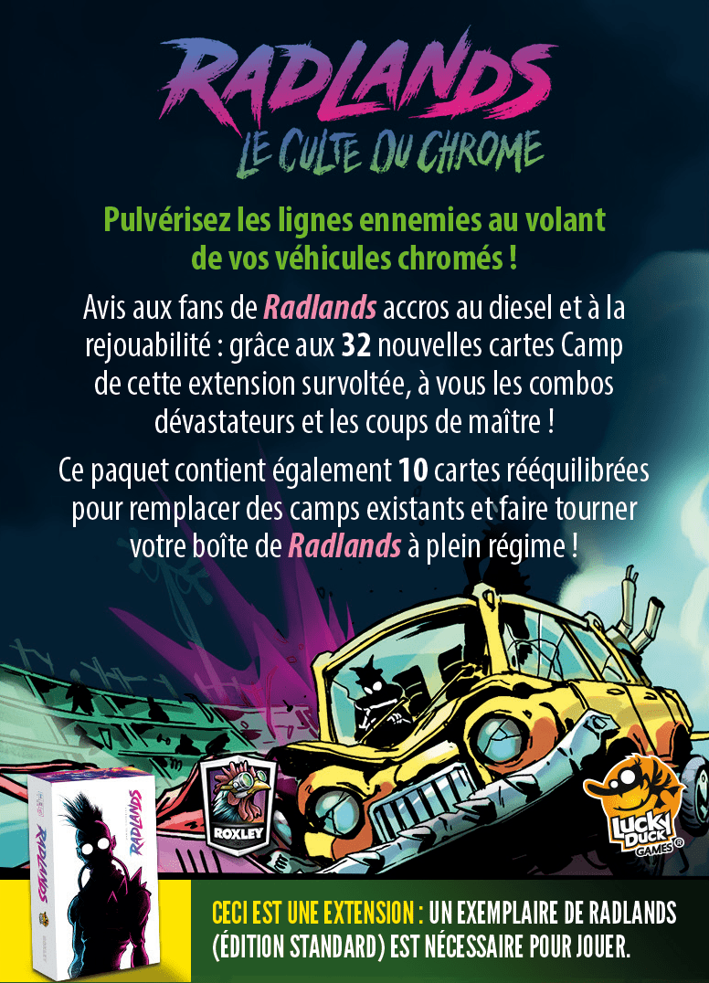 Radlands: Culte du Chrome (français)