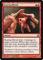 Searing Blood (BNG-111) - uncommon - Foil