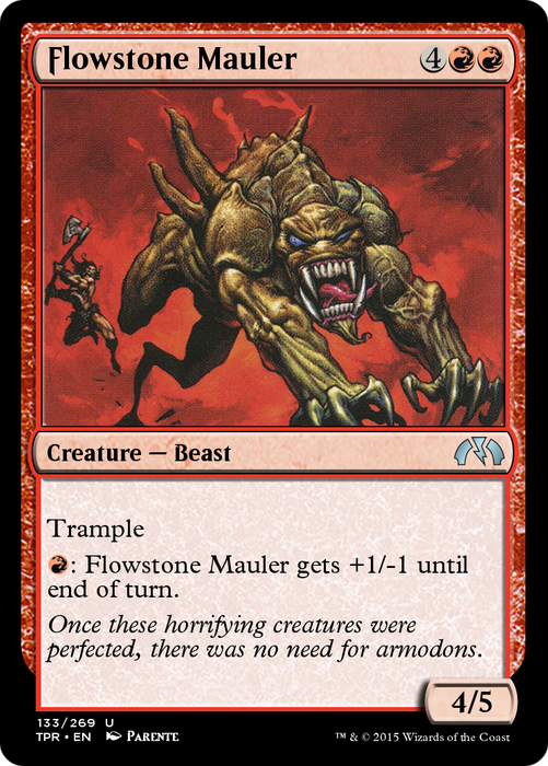 Flowstone Mauler (TPR-133) - uncommon