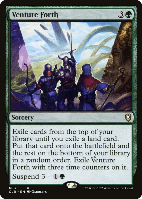 Venture Forth (CLB-683) - rare