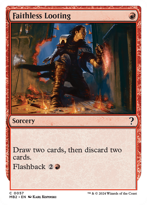 Faithless Looting (MB2-057) - common