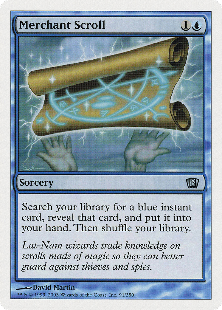 Merchant Scroll (8ED-091) - uncommon