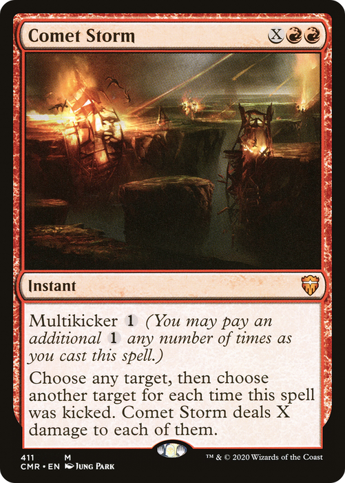 Comet Storm (CMR-411) - mythic
