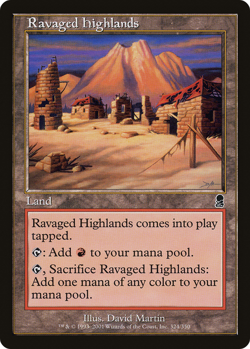 Ravaged Highlands (ODY-324) - common