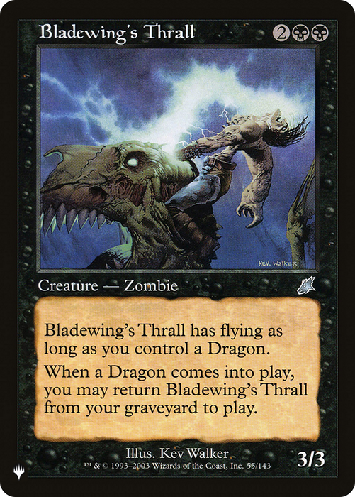Bladewing's Thrall (LIST-SCG-55) - uncommon