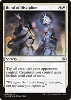 Bond of Discipline (WAR-006) - uncommon
