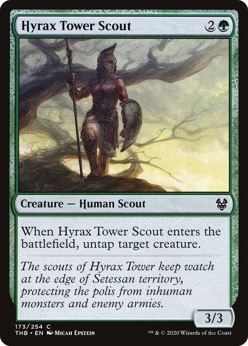 Hyrax Tower Scout (THB-173) - common - Foil
