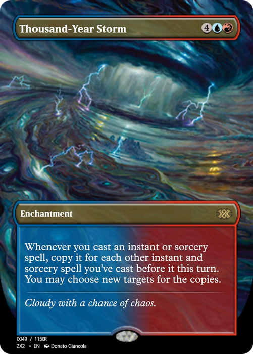 Thousand-Year Storm (PRM-102311) - rare - Foil