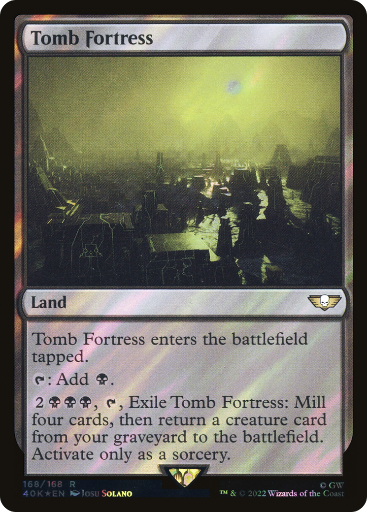 Tomb Fortress (40K-168★) - rare - Foil