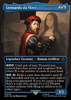 Leonardo da Vinci (ACR-118) - mythic (Borderless)