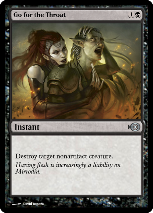 Go for the Throat (PRM-42878) - uncommon - Foil