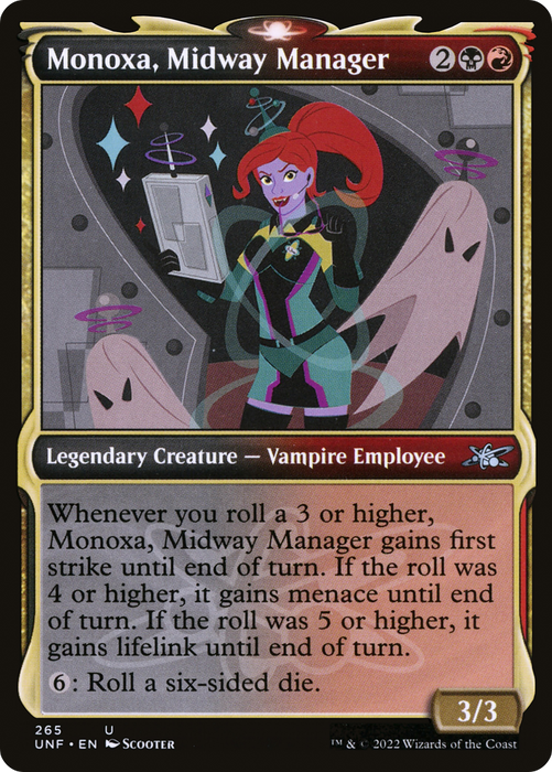 Monoxa, Midway Manager (UNF-265) - uncommon: (Showcase)