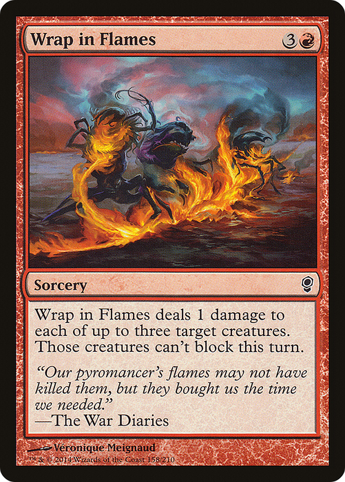 Wrap in Flames (CNS-158) - common