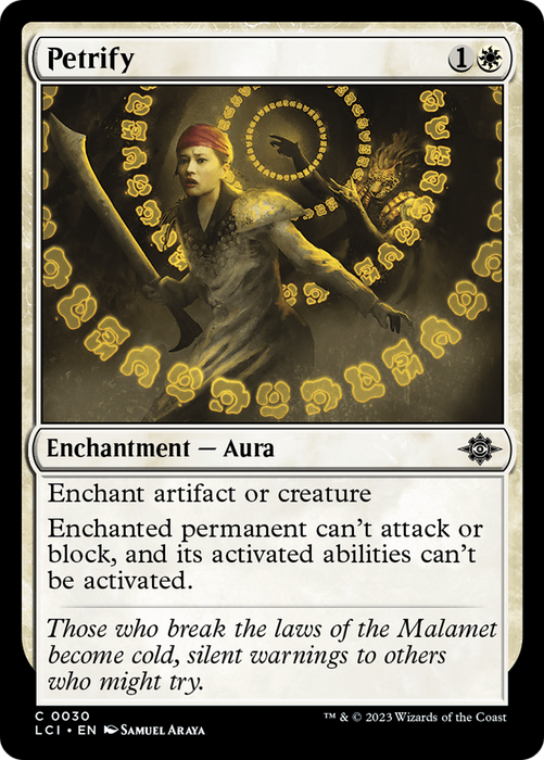 Petrify (LCI-030) - common - Foil
